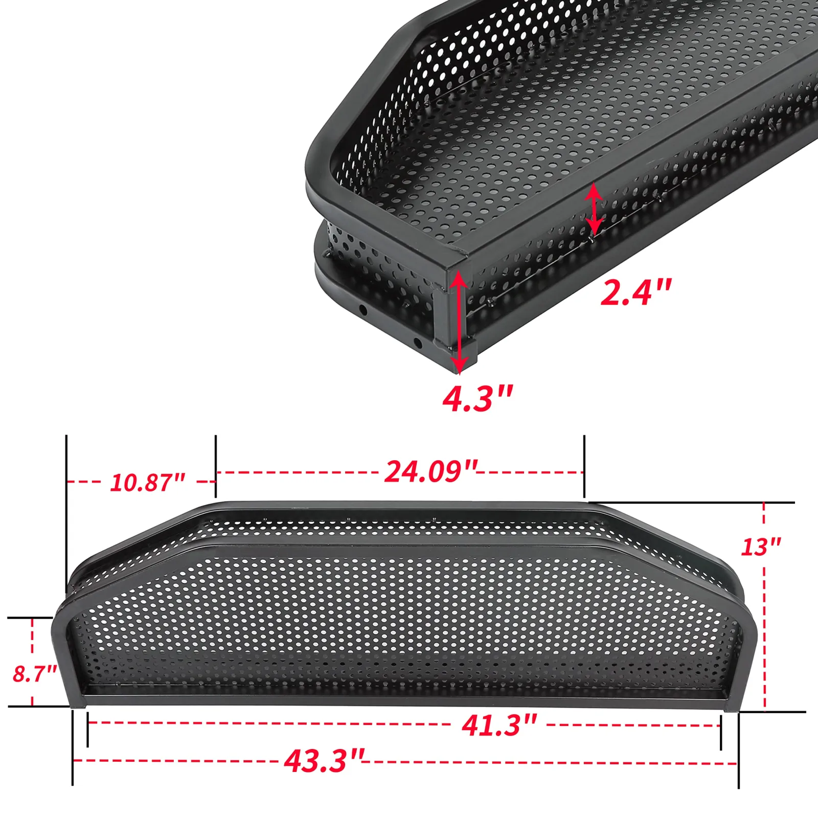 KUAFU Front Cargo Basket for E-Z-GO TXT Golf Cart image 3