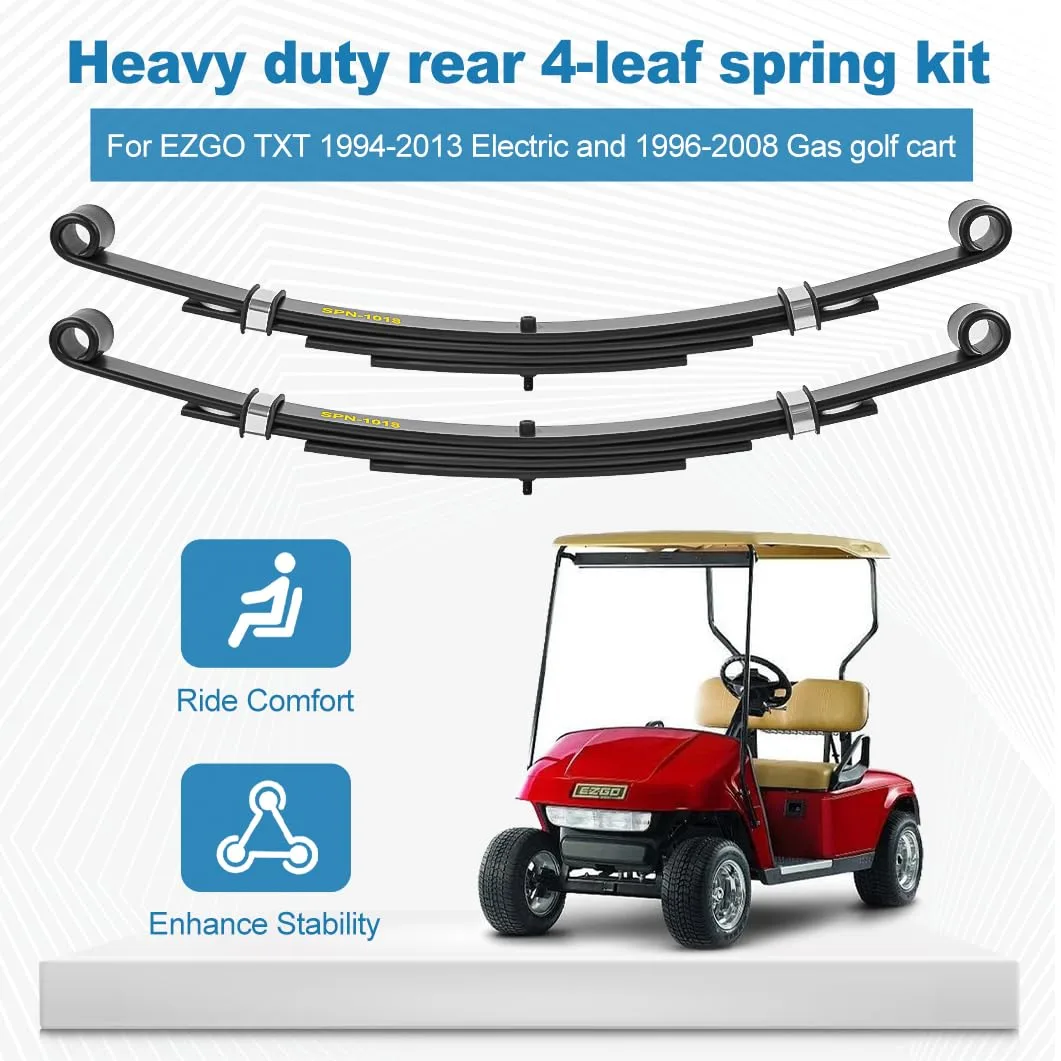 TechInovat E-Z-GO TXT Rear Leaf Spring Bushing Kit image 2