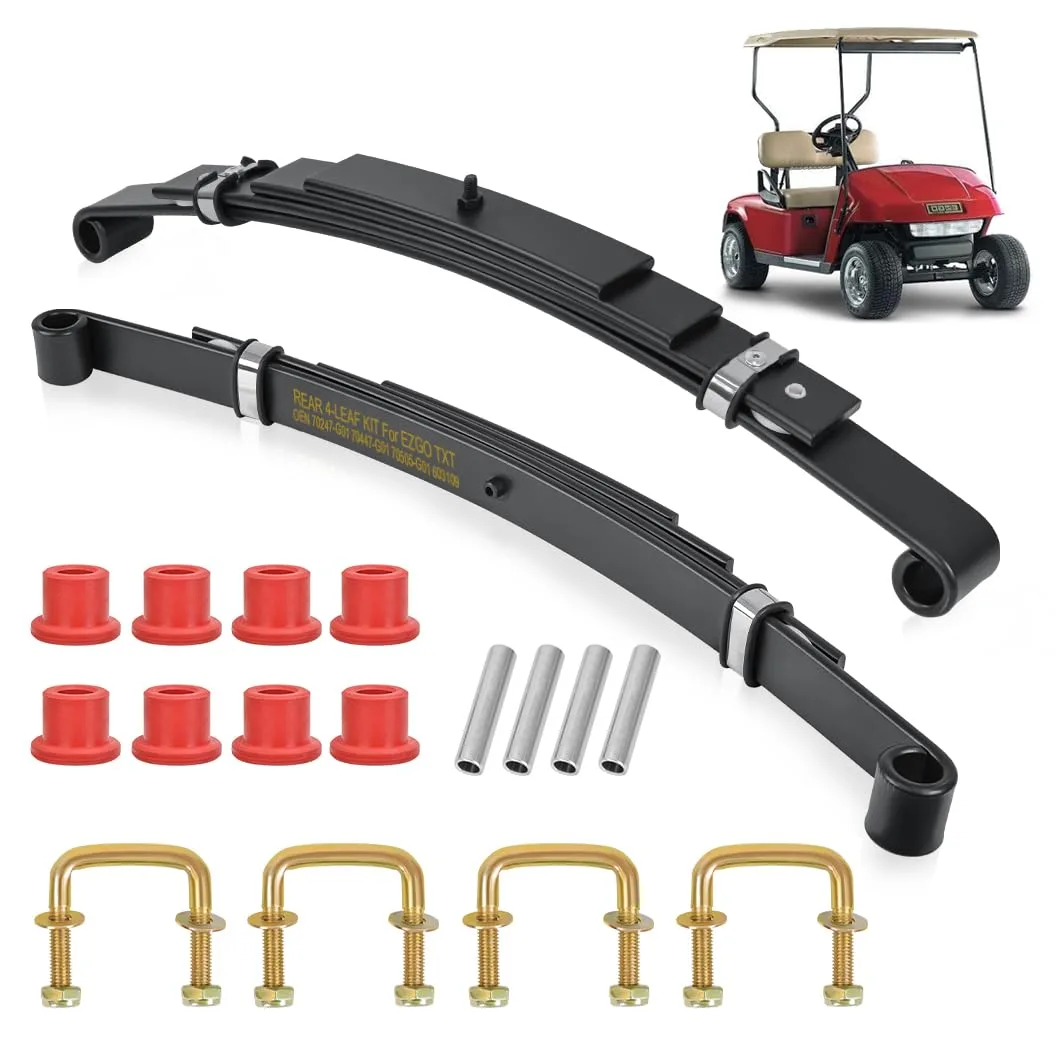 TechInovat E-Z-GO TXT Rear Leaf Spring Bushing Kit