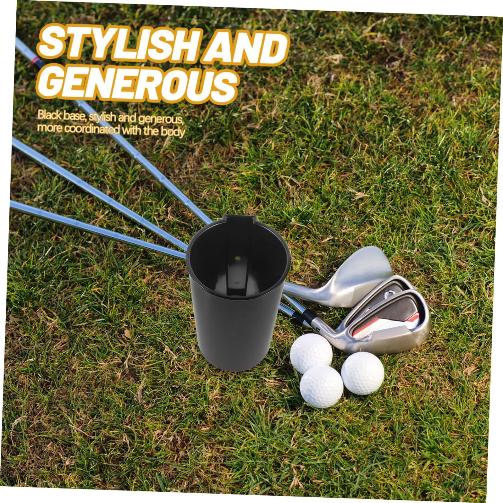 Toyvian Golf Cart Sand Bottle Holder, No-Drill Plastic image 4
