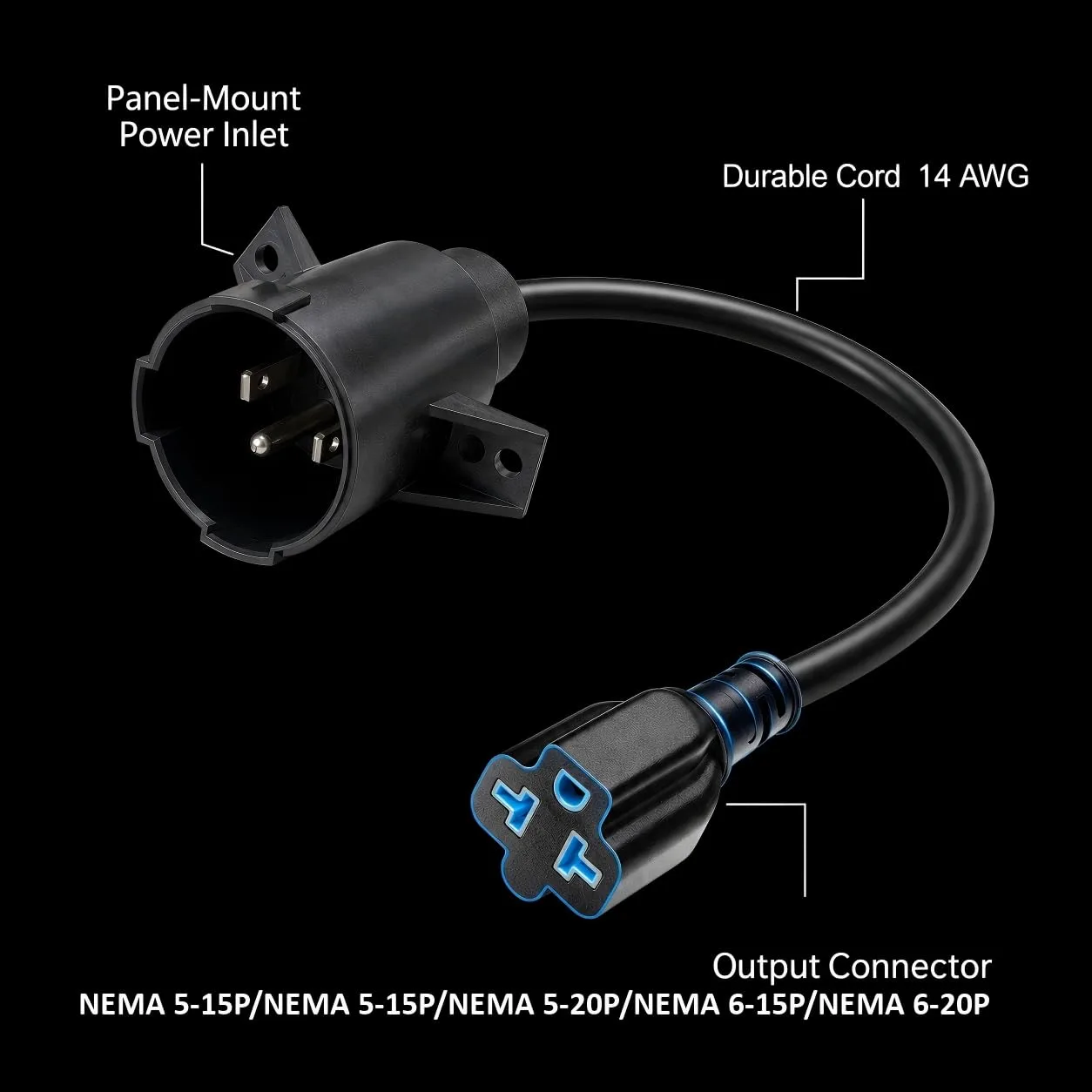 PolyEnergy Club Car Precedent Charging Port Adapter Plug image 4