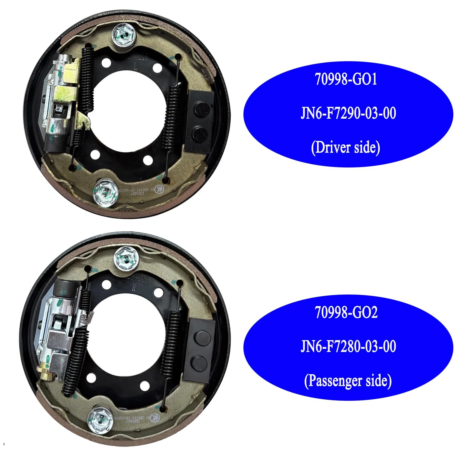 MTCHINGS Rear Brake Assembly for E-Z-GO TXT PDS image 2