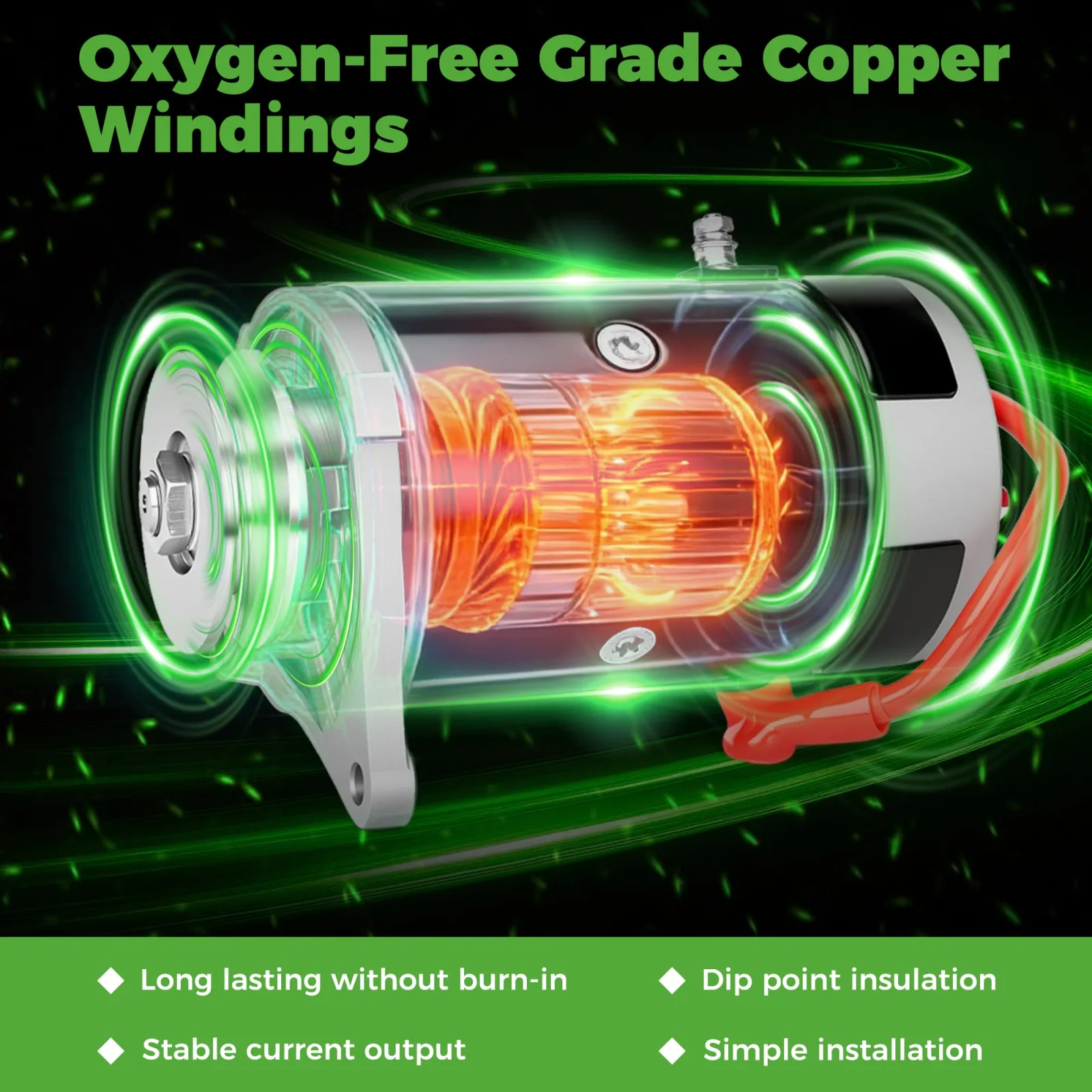 10L0L Starter Generator for E-Z-GO TXT and Medalist image 4