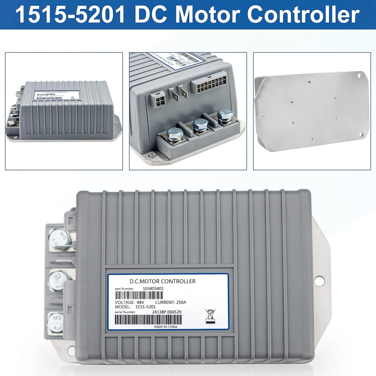 Cotether 1515-5201 48V Controller for Club Car Precedent image 4