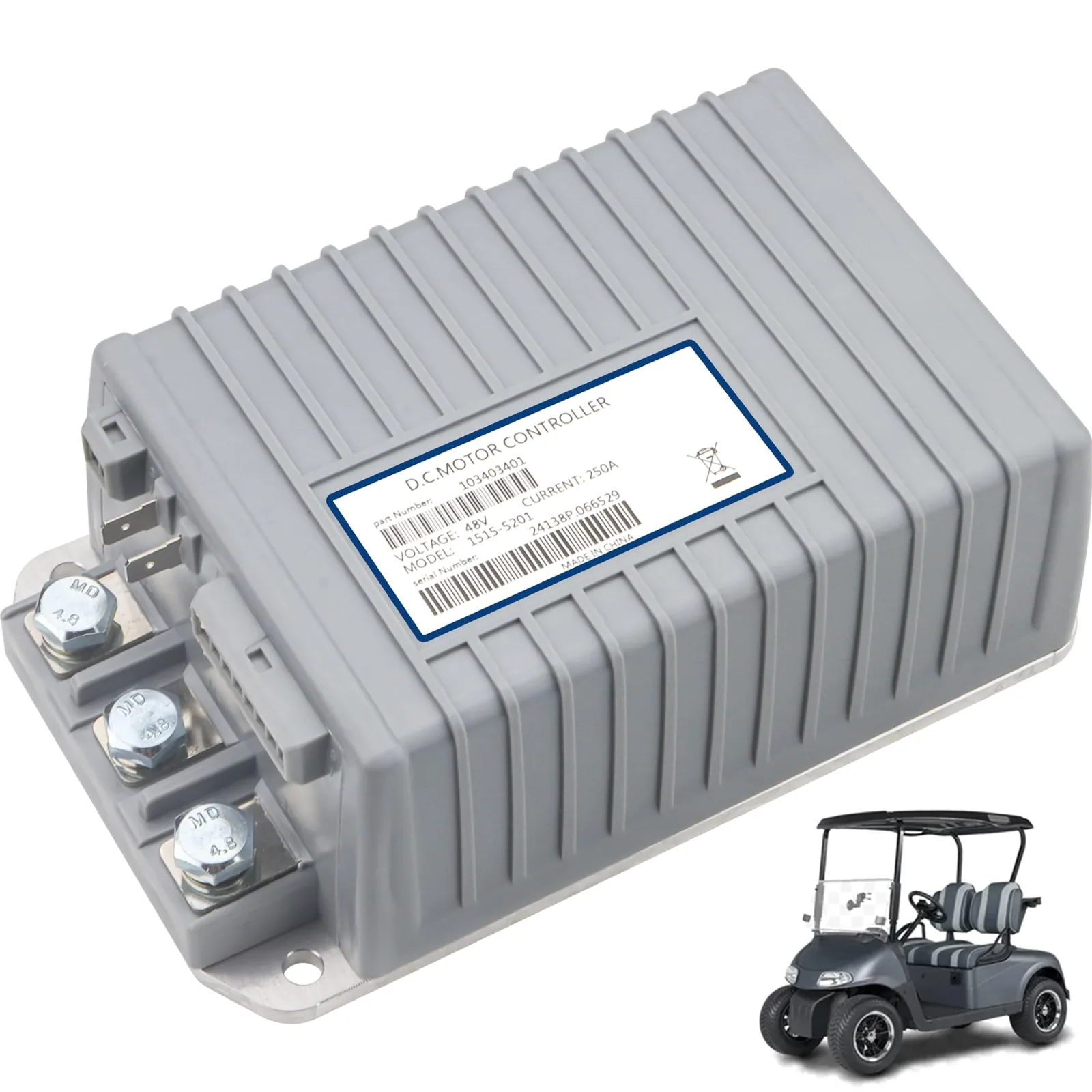 Cotether 1515-5201 48V Controller for Club Car Precedent
