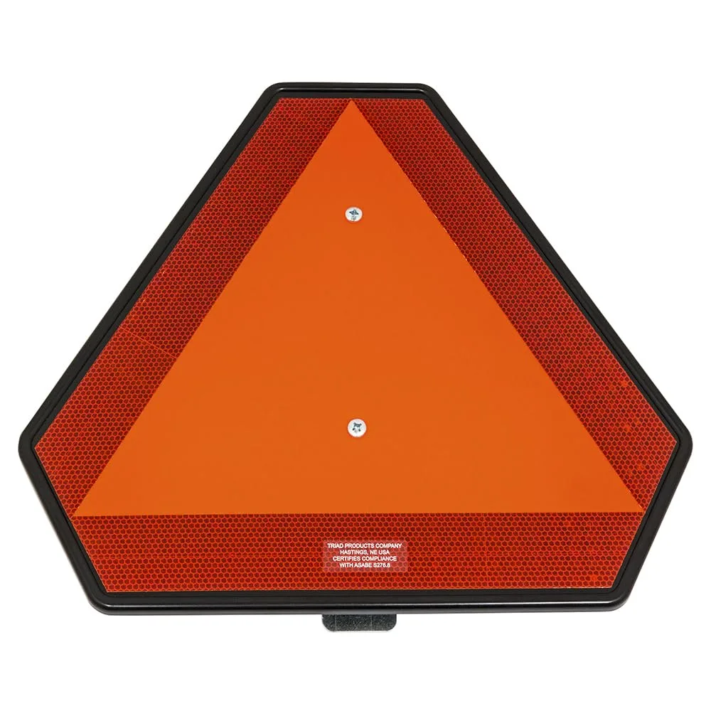 Performance Plus Carts Reflective Slow-Moving Triangle Sign 135100 image 4