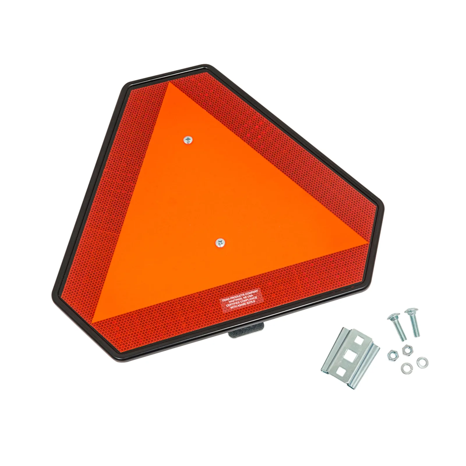 Performance Plus Carts Reflective Slow-Moving Triangle Sign 135100