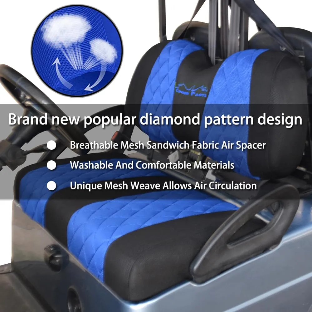 Jaxpare Seat Covers for Club Car Precedent Front Seats image 3