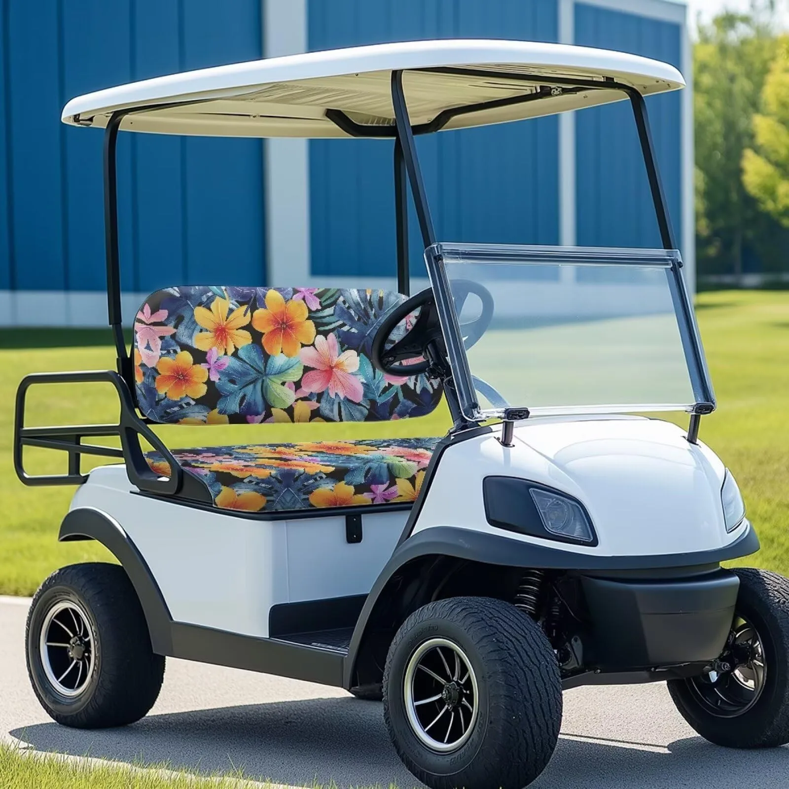 Whosucclay Golf Cart Seat Cover Set for Yamaha and Club Car image 3
