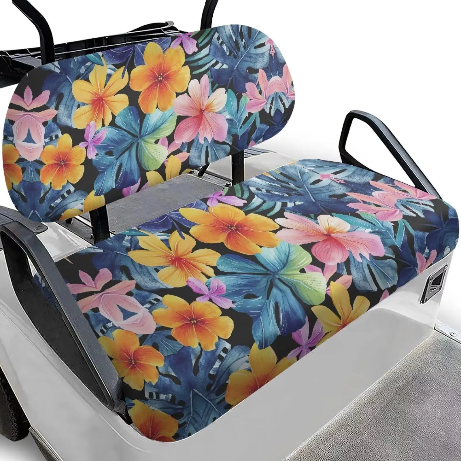 Whosucclay Golf Cart Seat Cover Set for Yamaha and Club Car