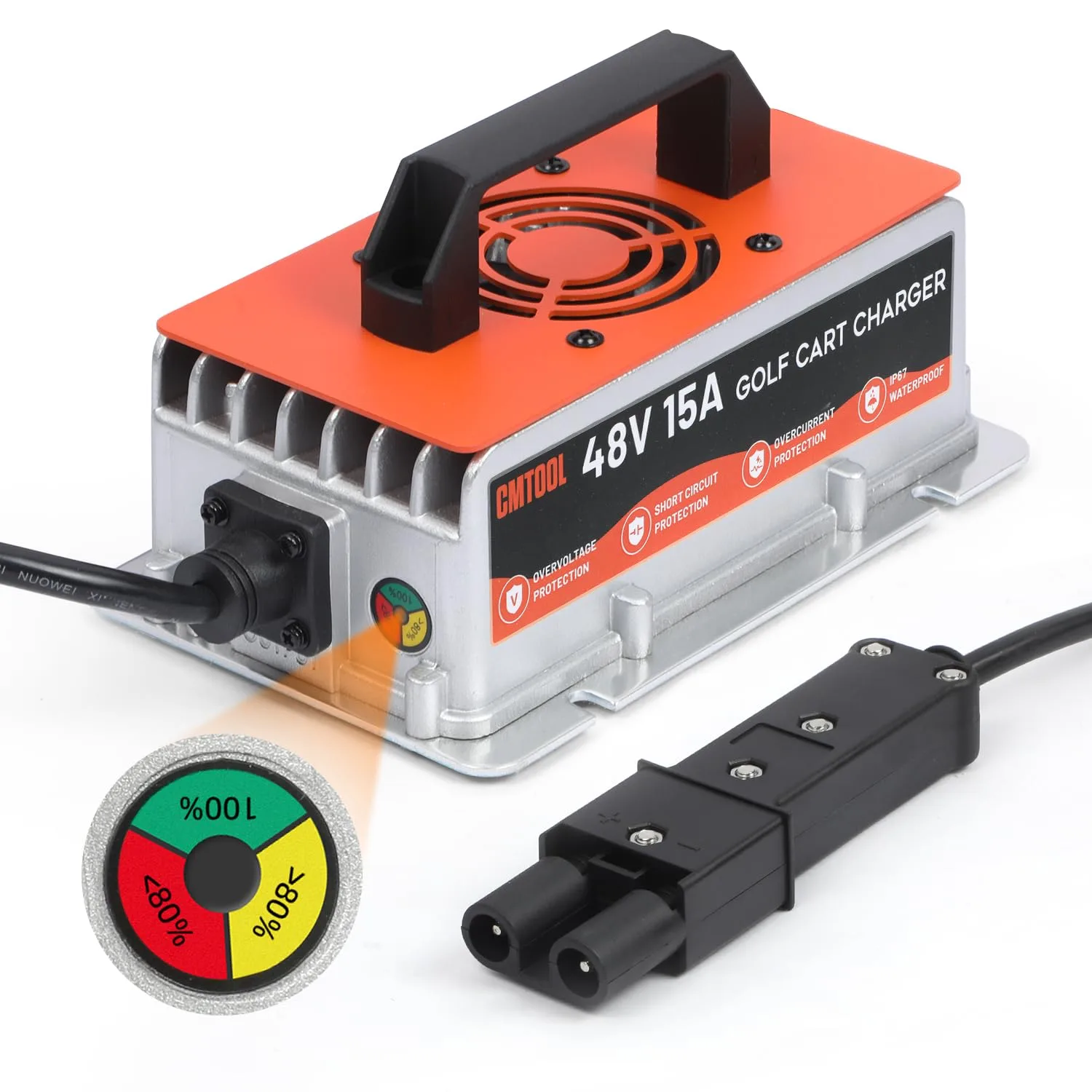 CMTOOL 48V 15A Charger for Yamaha G19/G22