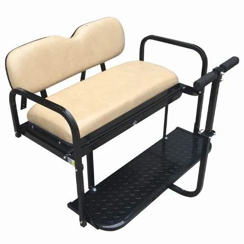 Gusto Tan Rear Seat Kit for Yamaha G14-G22 Golf Carts image 2