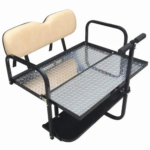Gusto Tan Rear Seat Kit for Yamaha G14-G22 Golf Carts image 3