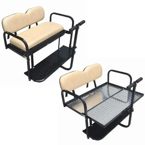 Gusto Tan Rear Seat Kit for Yamaha G14-G22 Golf Carts