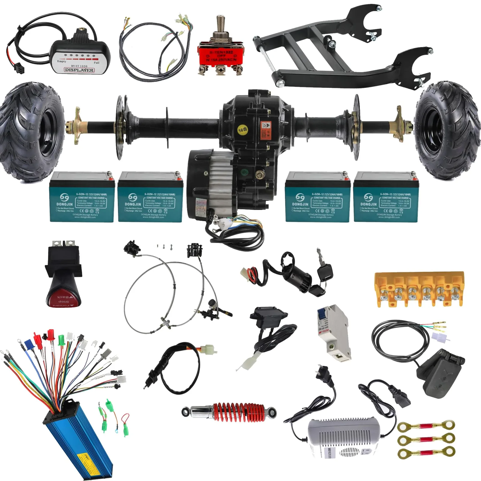 91.SCS 48V 1000W Electric Rear Axle Kit