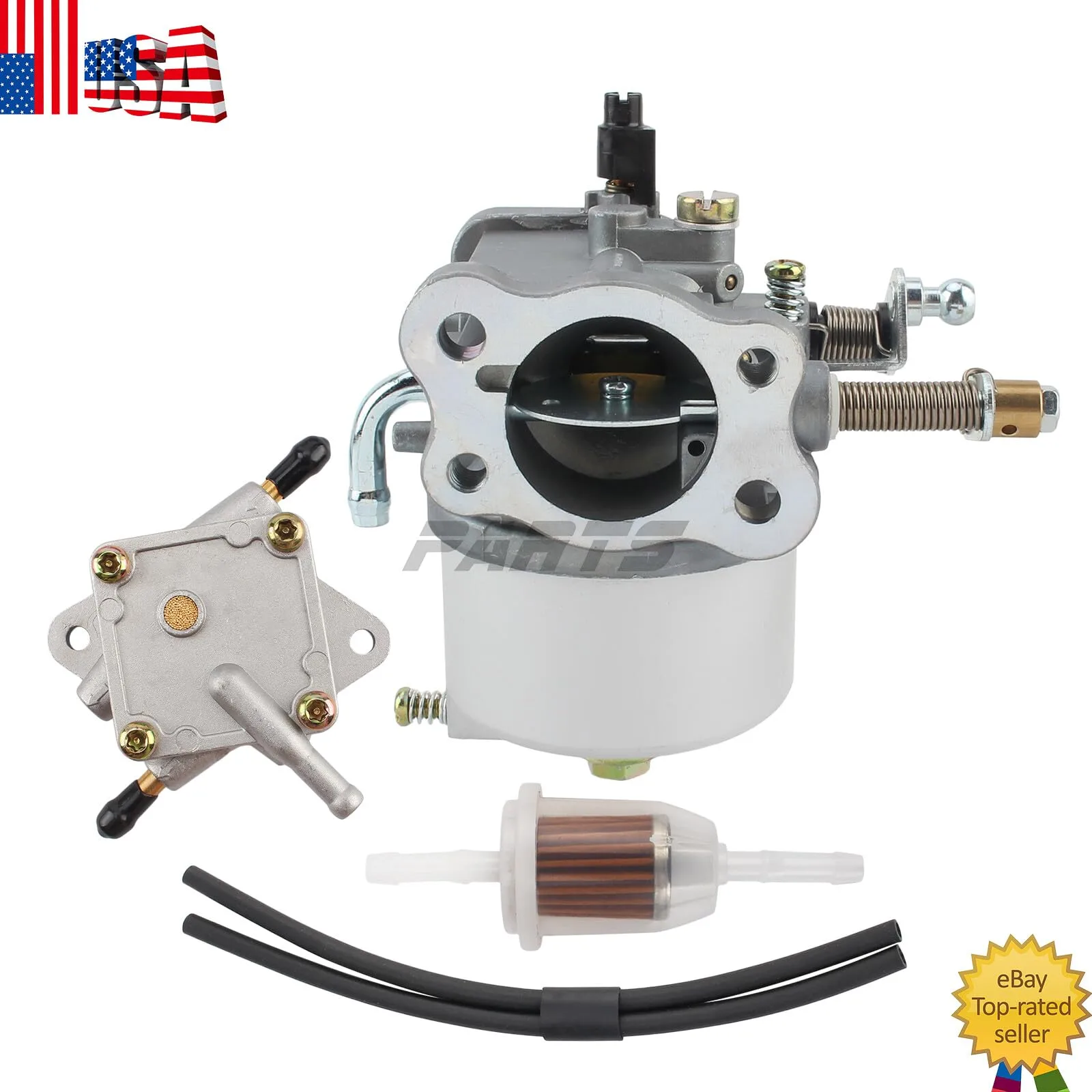 E-Z-GO 295cc Gas Golf Cart Carburetor Kit Mod-GS95-12757 image 2