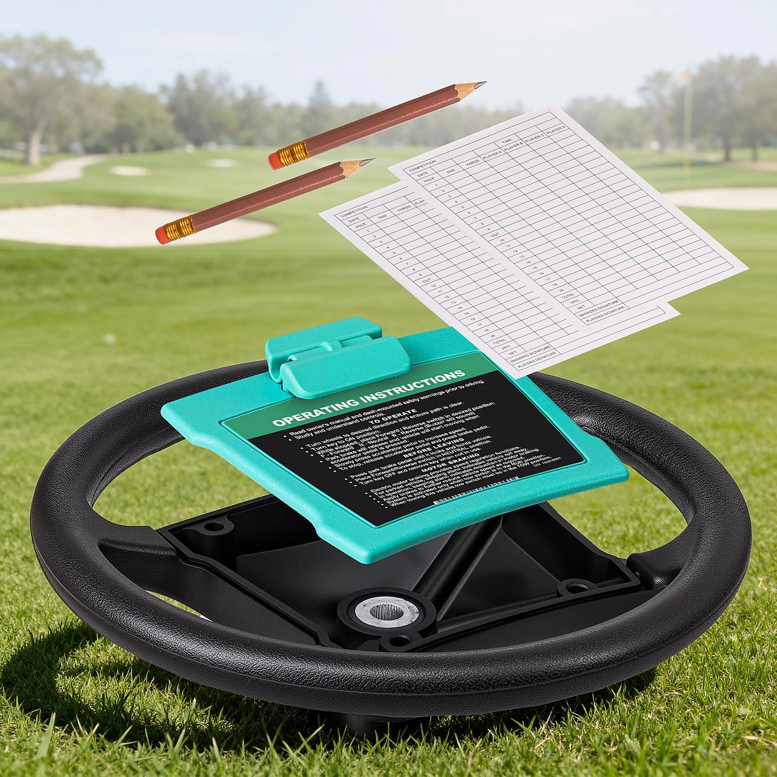KyuerWK Steering Wheel for Club Car DS – 1016156 image 2