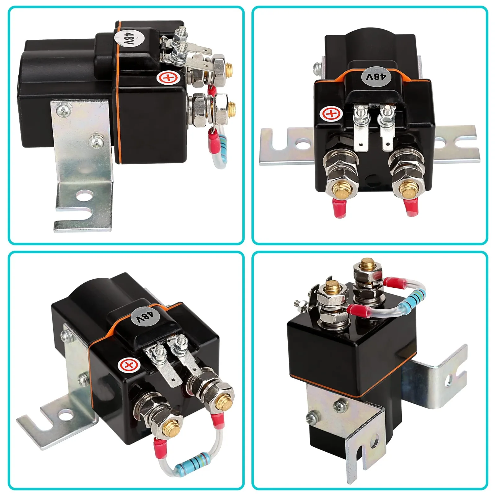 10L0L 48V Solenoid for Club Car DS and Precedent image 4