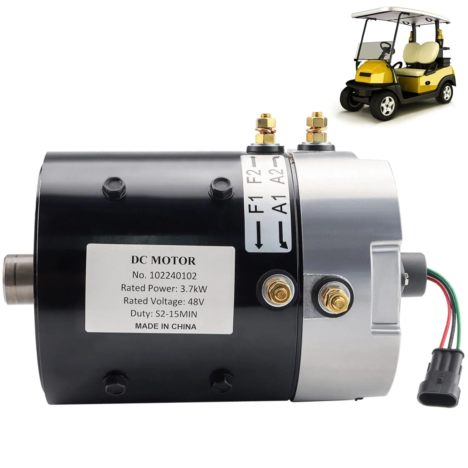 WADINTCPS 48V Motor for Club Car DS & Precedent