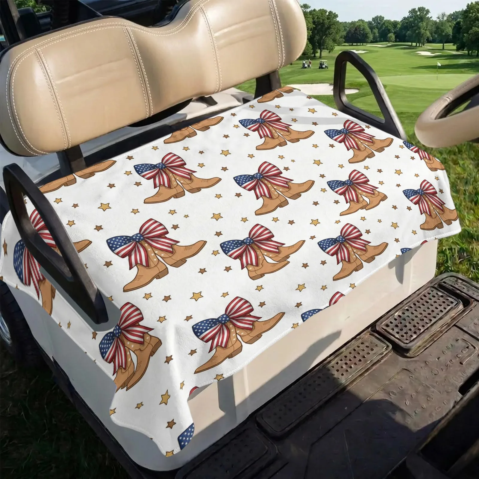 Trosturdspn Golf Cart Seat Towel Blanket 51 x 31 in image 4