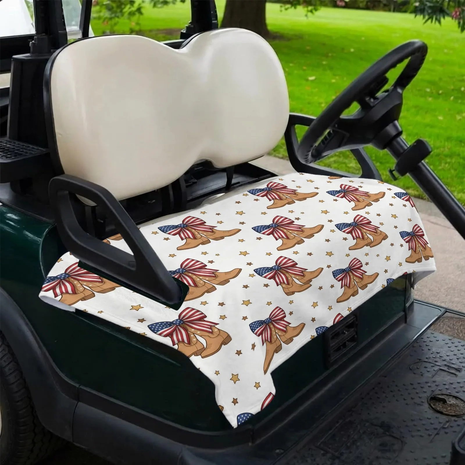 Trosturdspn Golf Cart Seat Towel Blanket 51 x 31 in