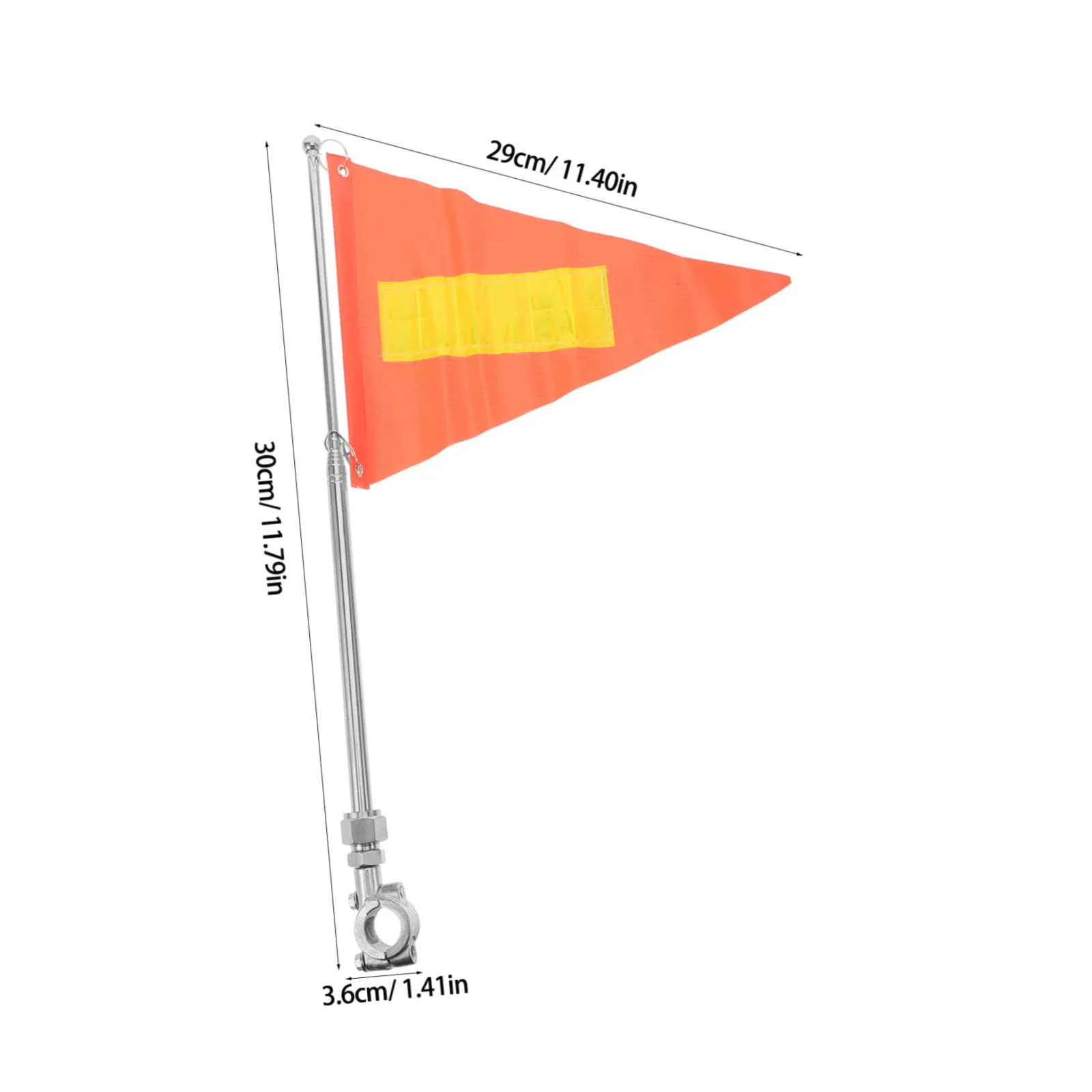 Ciieeo Adjustable Golf Cart Safety Flag Pole image 2