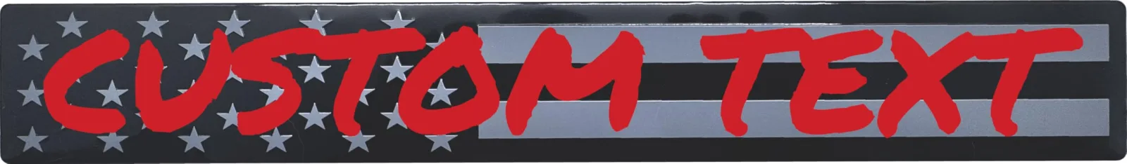 Club Car Precedent Embossed Metal Front Name Plate image 3
