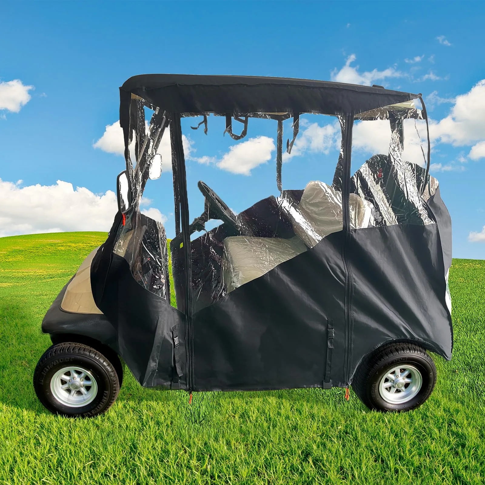 SANSHARE GC04 Enclosure for Club Car Precedent 2-Passenger image 2