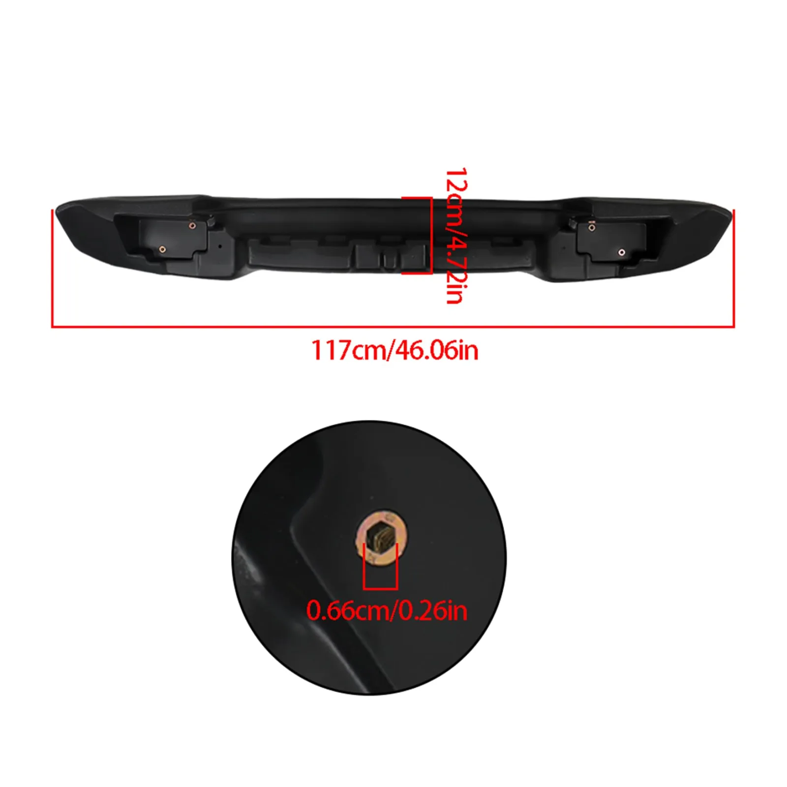 WFLNHB Rear Bumper for Yamaha G29 Drive/Drive2 image 4