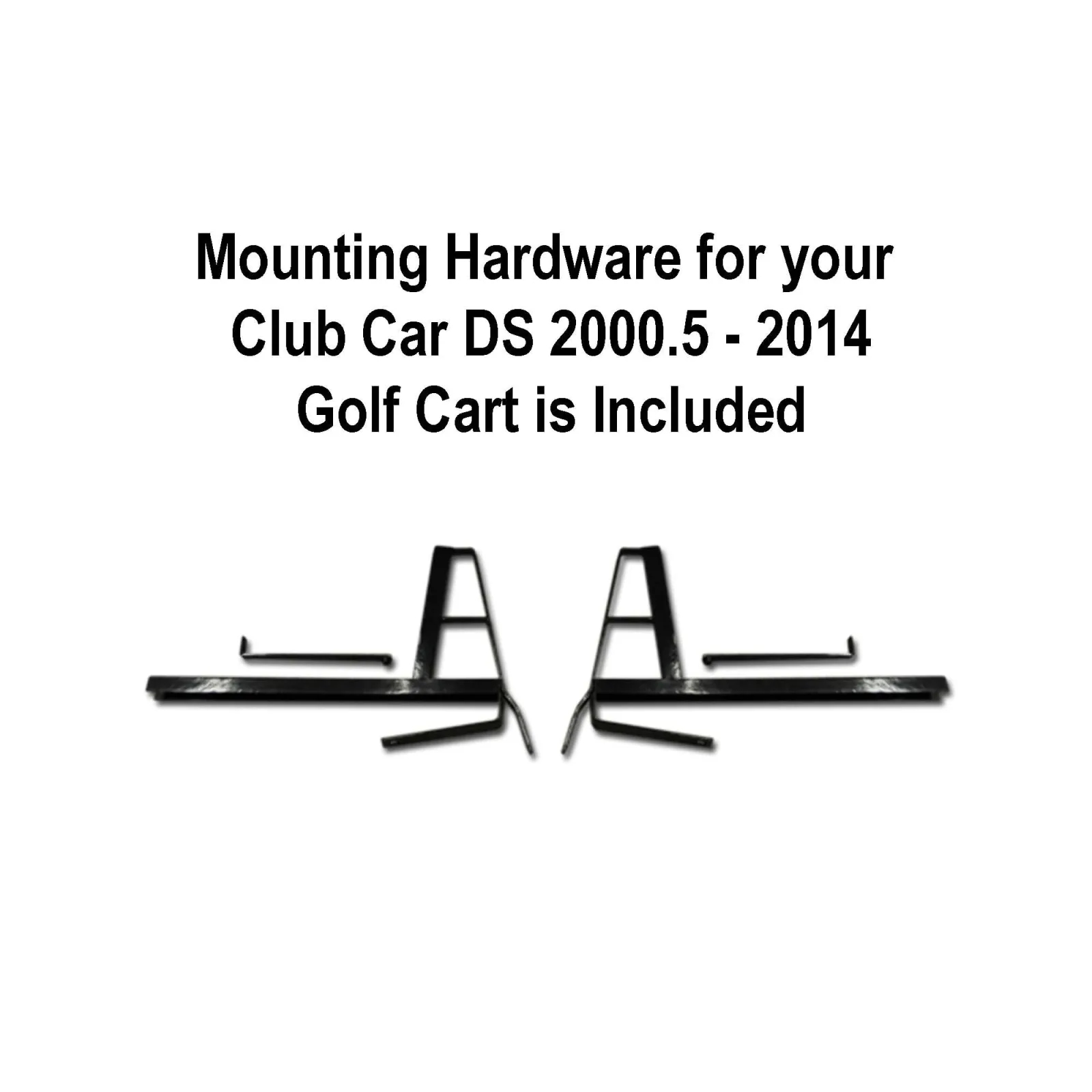 Performance Plus Carts Steel Utility Cargo Box Kit for Club Car DS (2000.5-Up) image 4