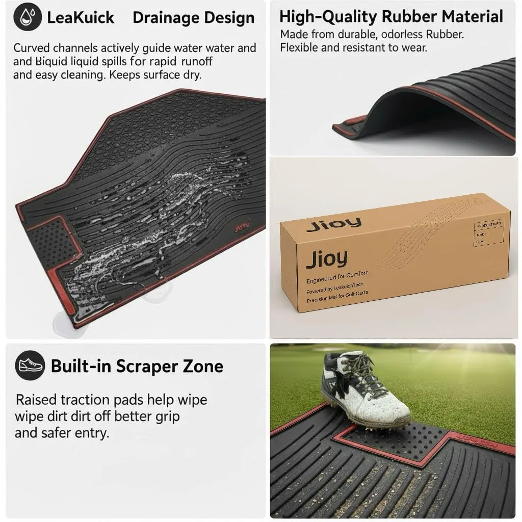 Jioy Rubber Floor Mat for Evolution D5 and D-Max image 2