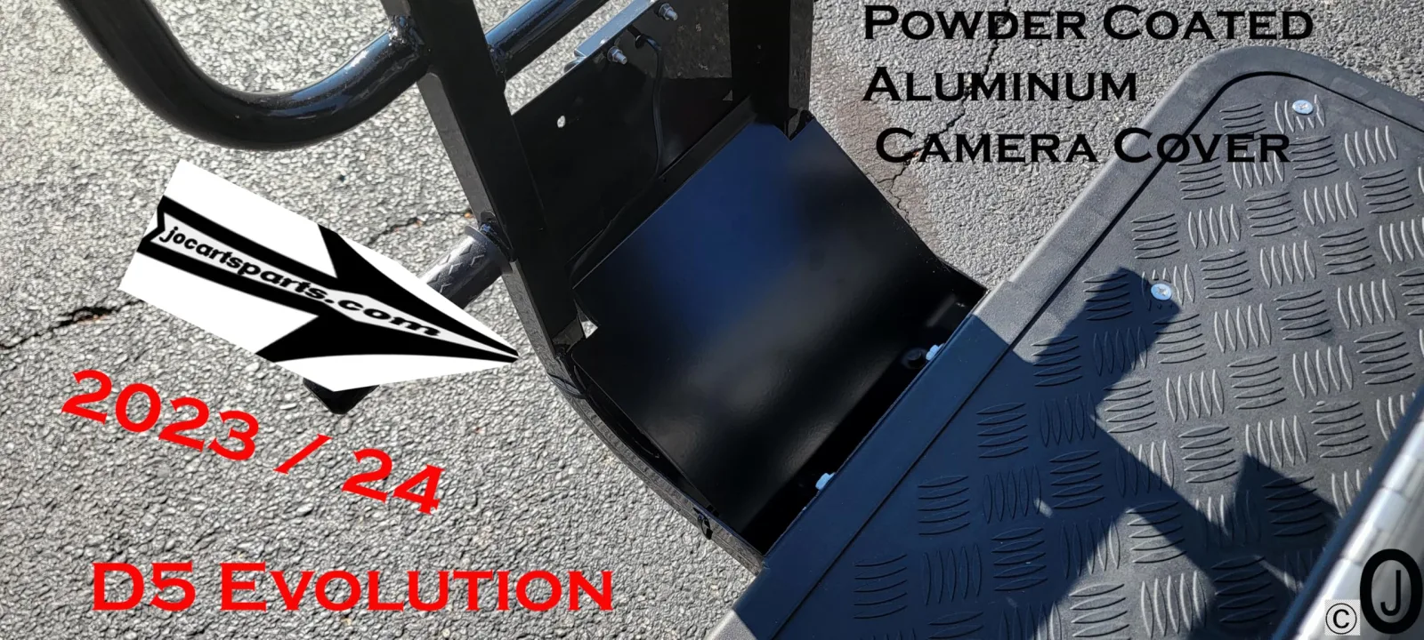 J & O Carts Parts 662 Camera Cover for Evolution D5 Carts image 2