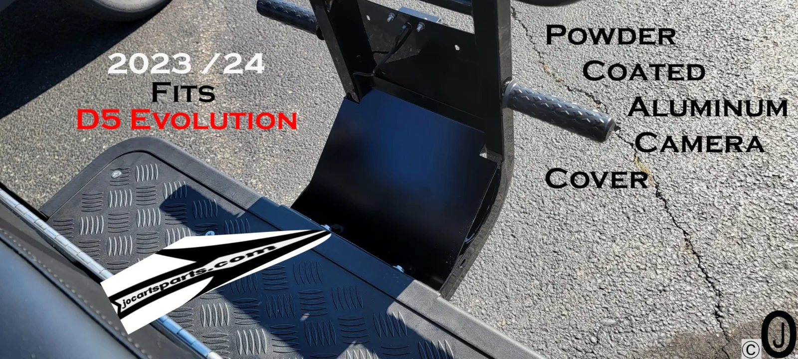 J & O Carts Parts 662 Camera Cover for Evolution D5 Carts image 4