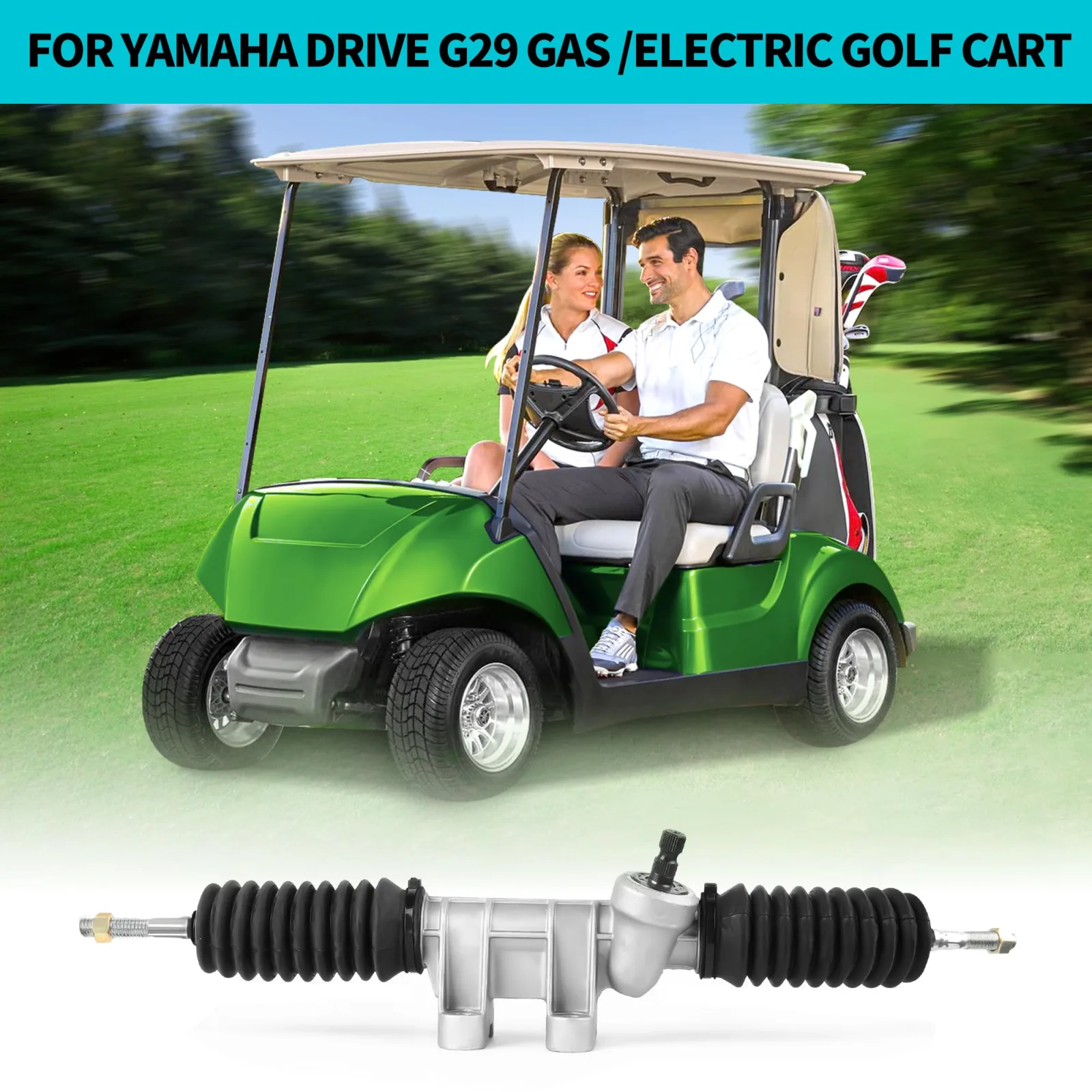 10L0L Steering Gear Box for Yamaha G29 2007-2016 image 3