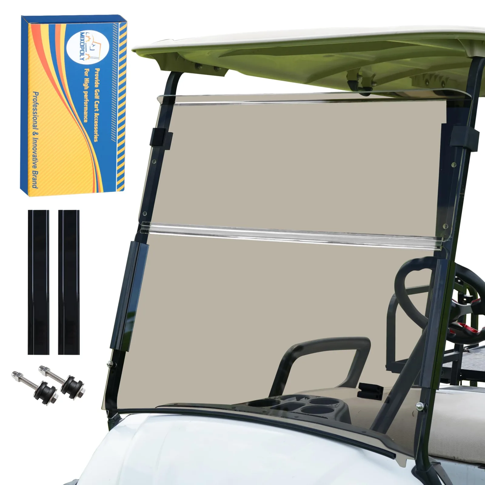 Mixopoly Tinted Windshield for Yamaha Drive2 2017-Up