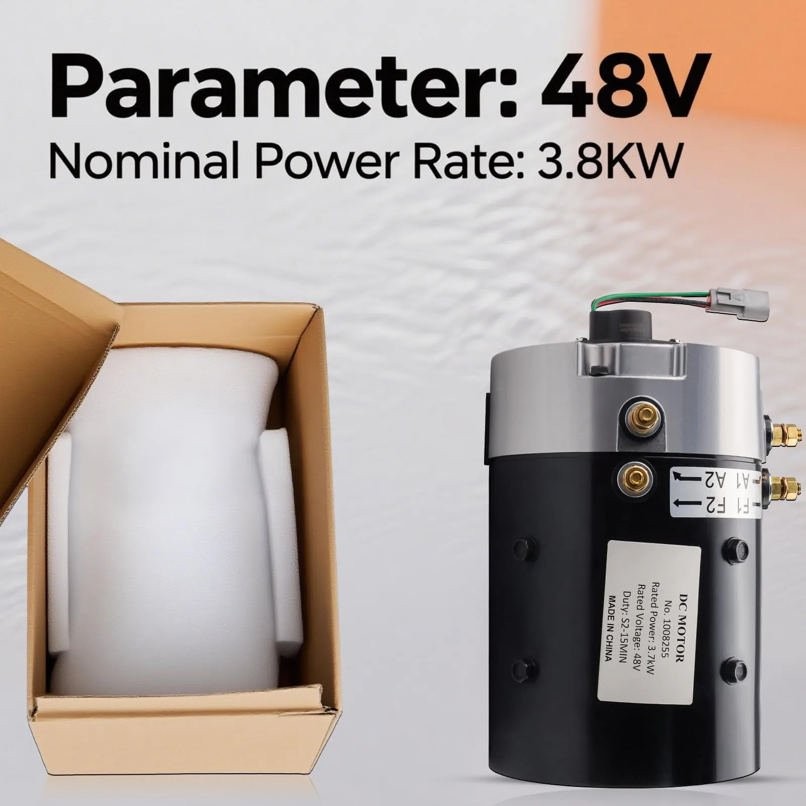 PARTAYOZAS 48V Motor for Tomberlin E-Merge Golf Cart image 3