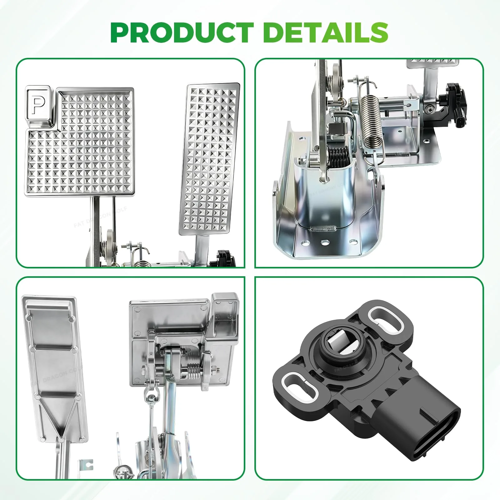 Panglong Accelerator and Brake Pedal Assembly for Yamaha image 3