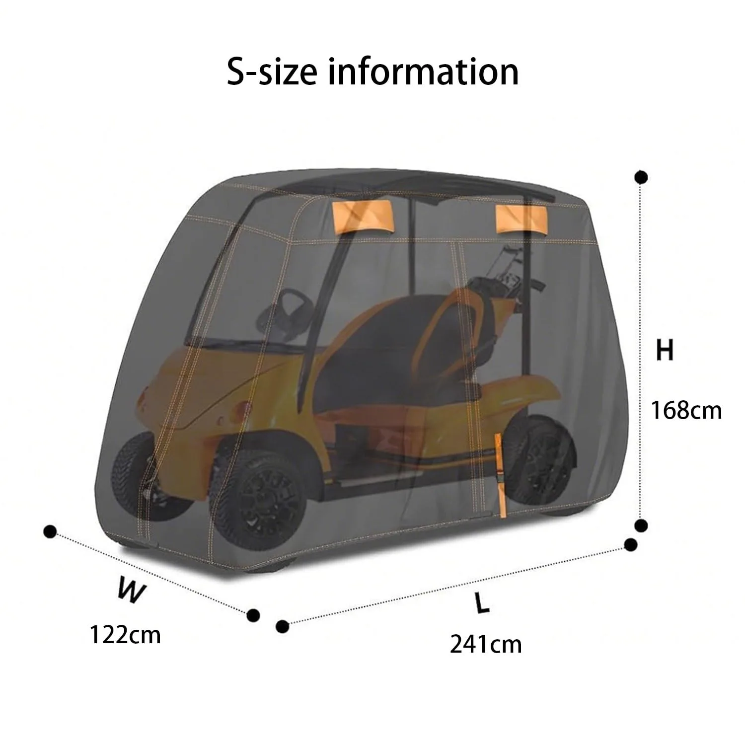Lmalfmiad Cover for TEKO EV Trophy 4-Seater 2025-2026 image 3