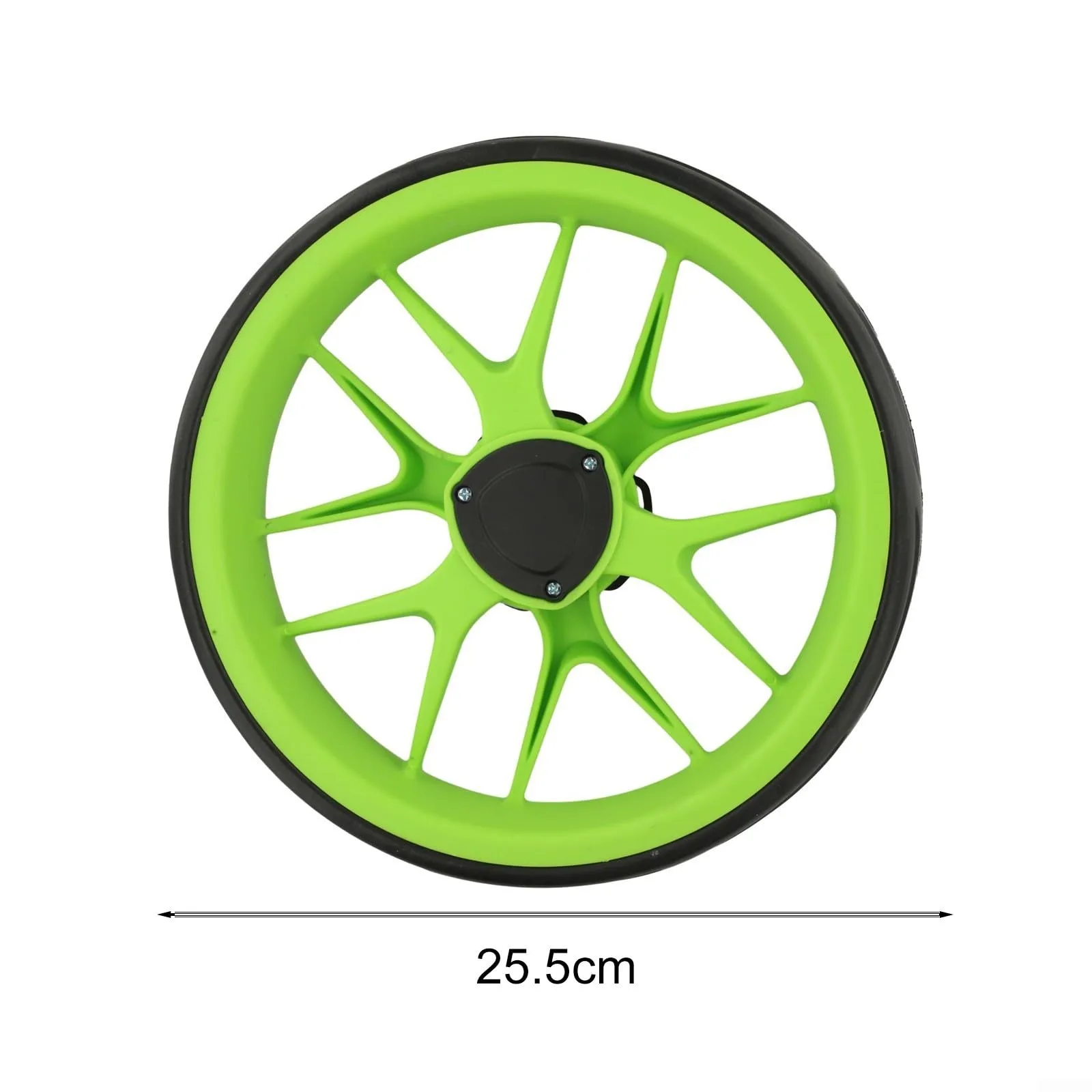 Jumplushion 10" EVA Foam Push-Pull Golf Cart Wheel — 10mm Axle (T9FO07PK550MM33Q72462LGHV2) image 3