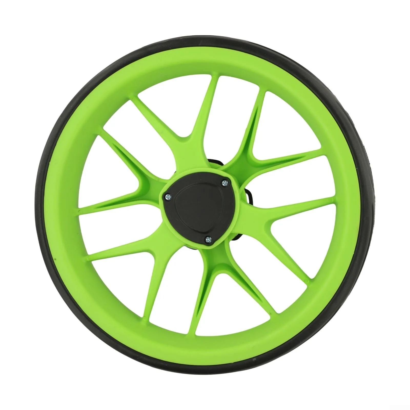 Jumplushion 10" EVA Foam Push-Pull Golf Cart Wheel — 10mm Axle (T9FO07PK550MM33Q72462LGHV2)