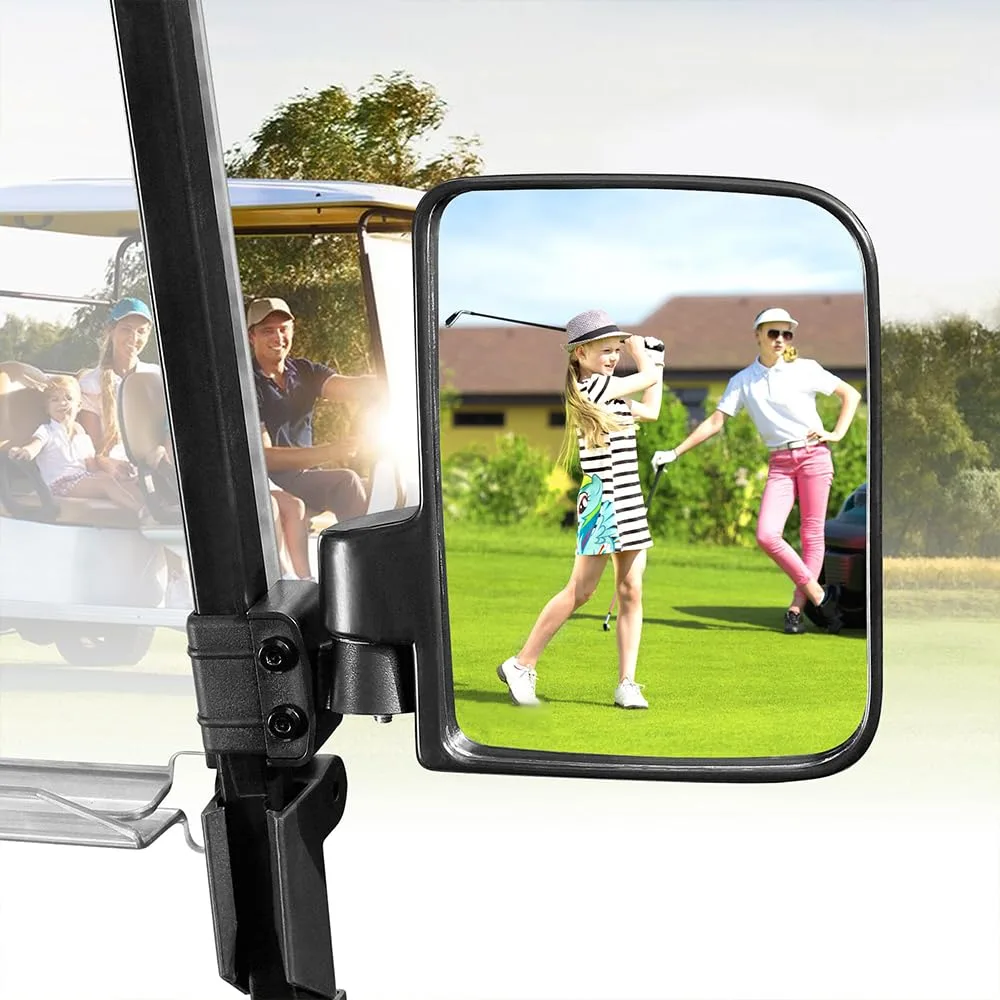 MTNYY Folding Side Mirrors for Atlas Lifted 2024-2026, 180° Wide-Angle image 2