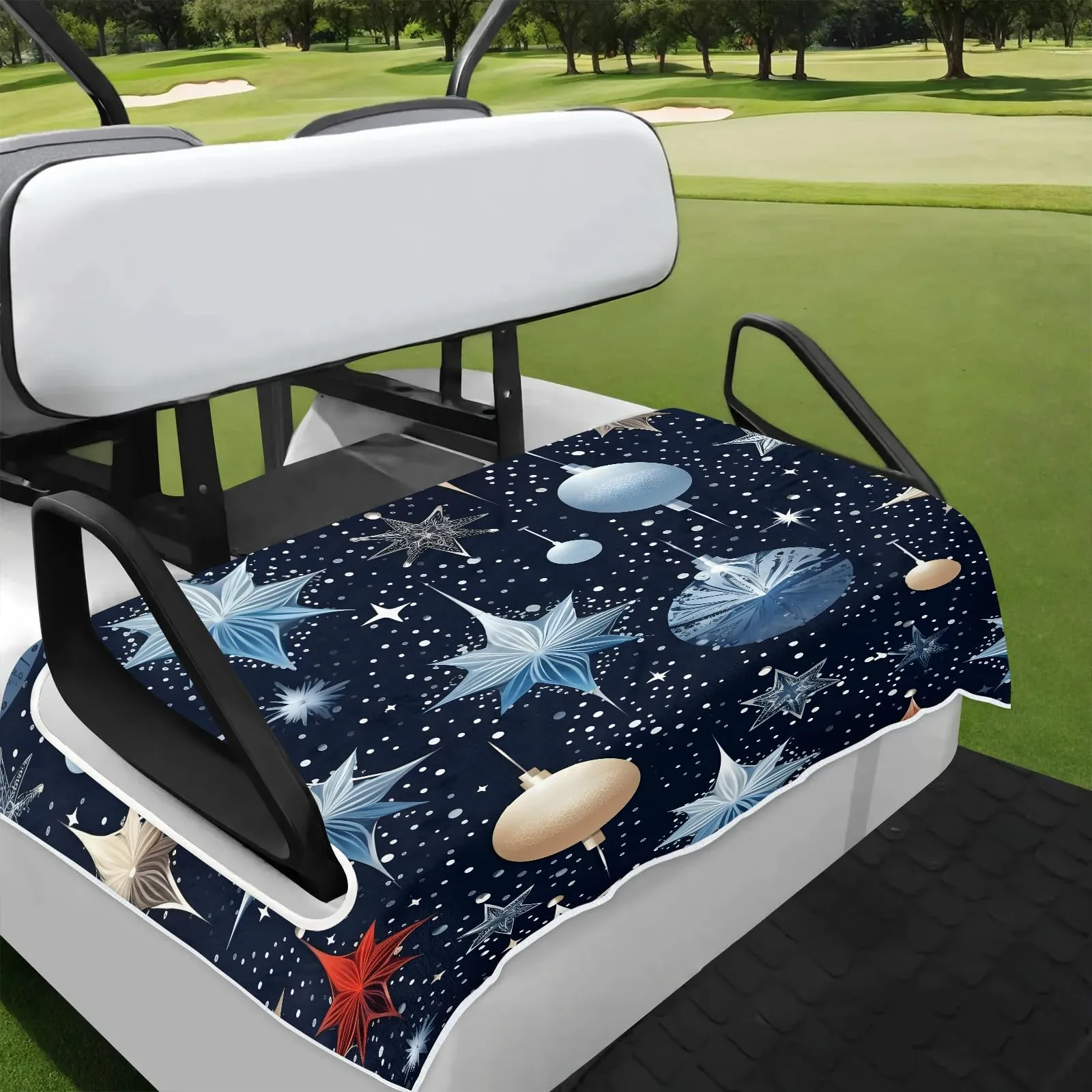 Tiveruda Golf Cart Seat Cover, 51 x 31 in