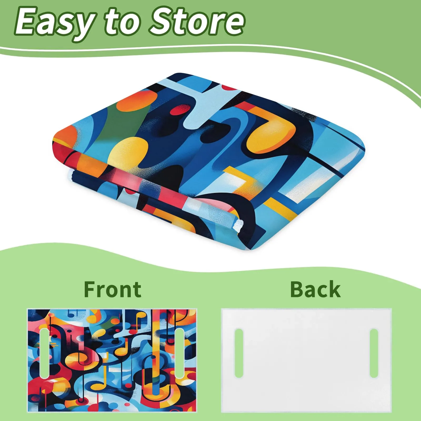 Tiveruda Golf Cart Seat Cover for Double Seats, 51 x 31 in image 4
