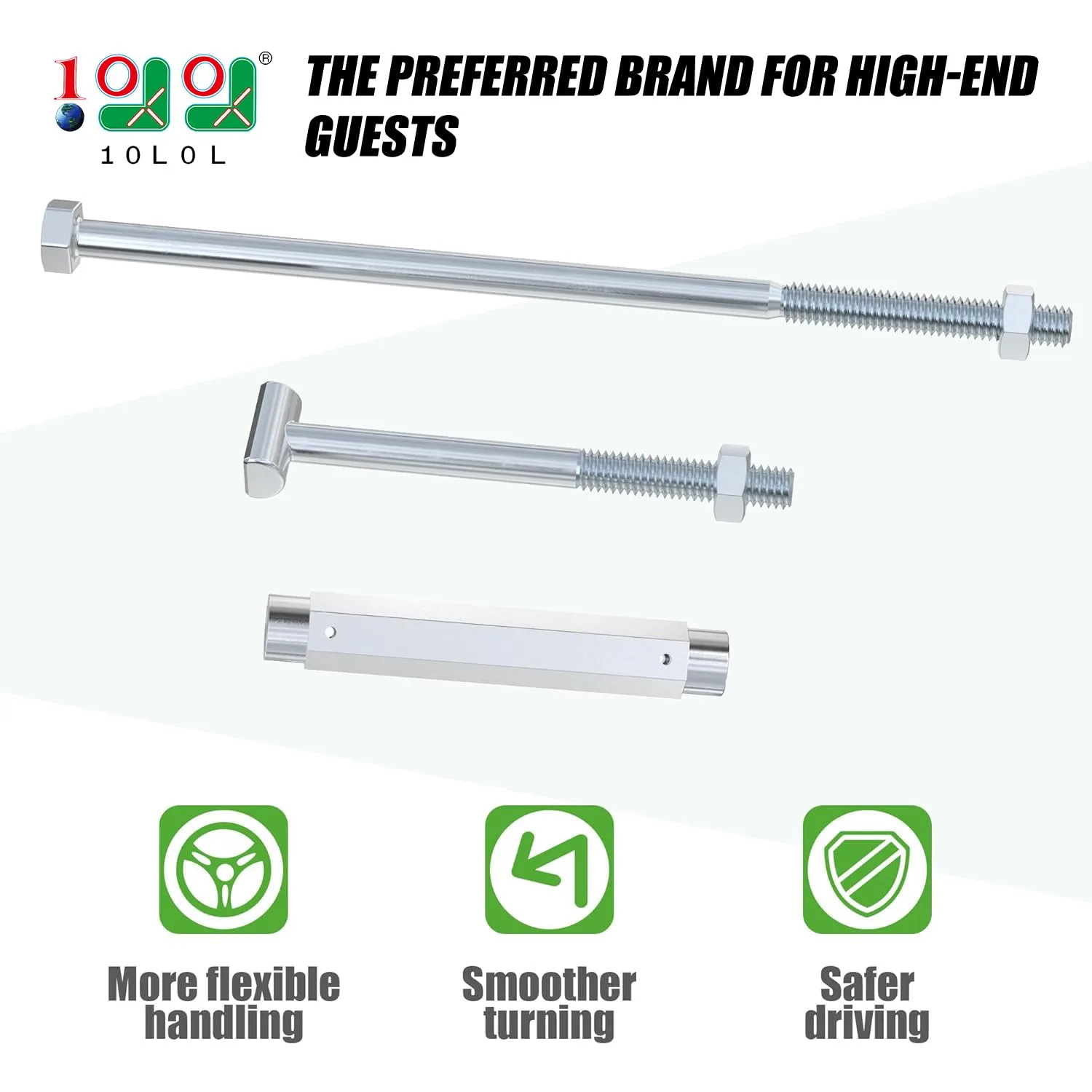 10L0L Brake Equalizer Rod for Club Car Precedent and Tempo image 2