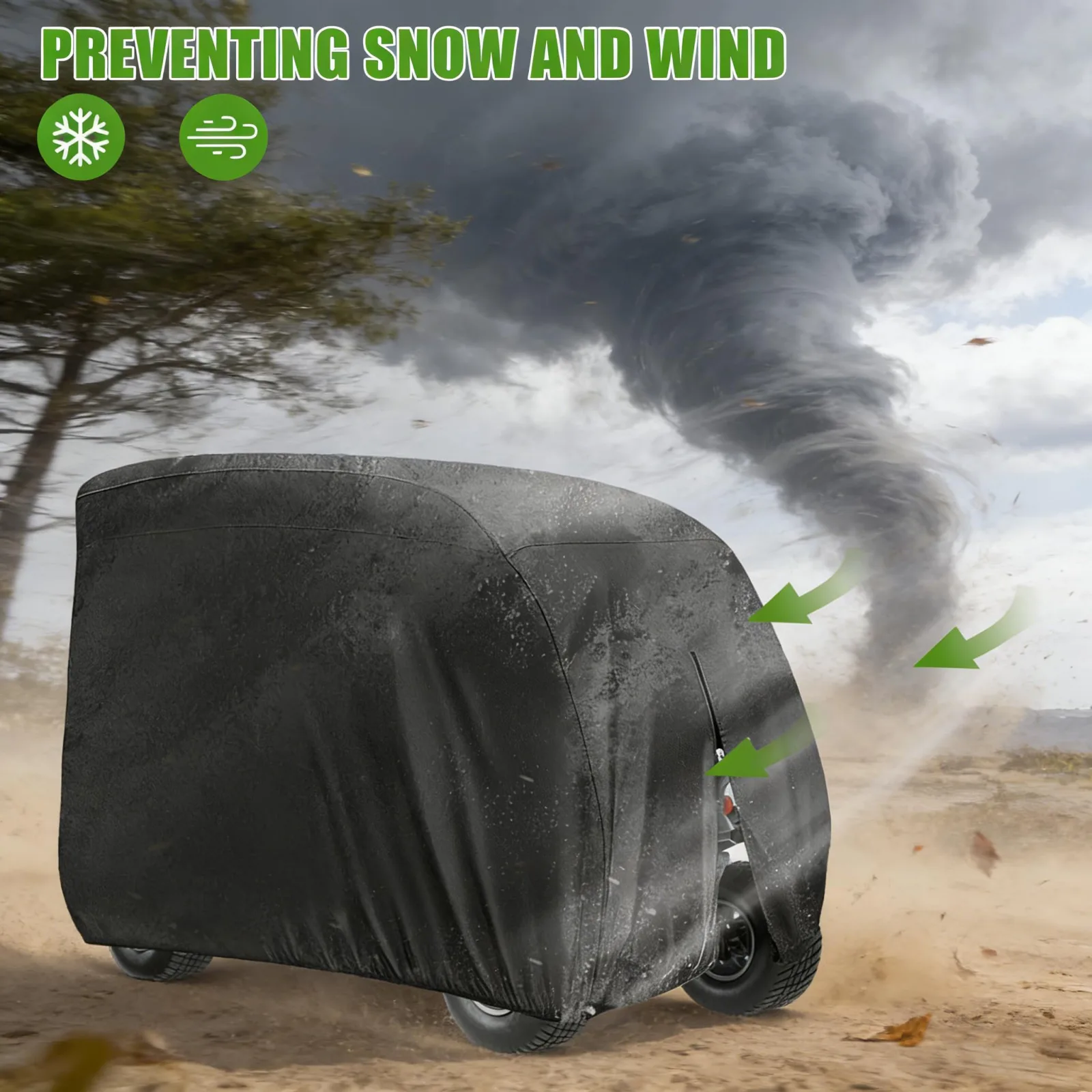 PGFDXDBNM Cover for Polaris GEM e4S, 2000-2026 image 4