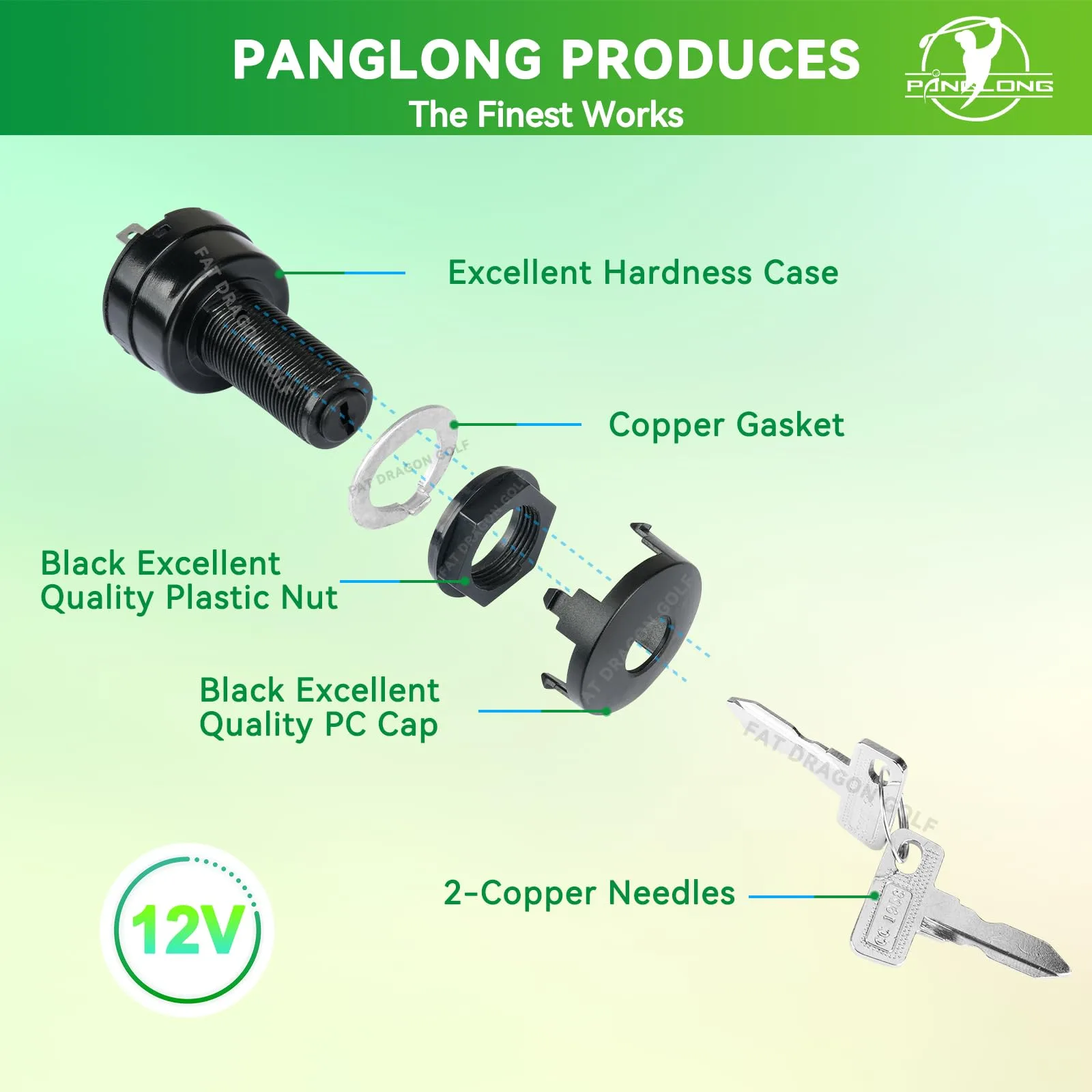Panglong Ignition Switch for Club Car Precedent & Tempo image 2