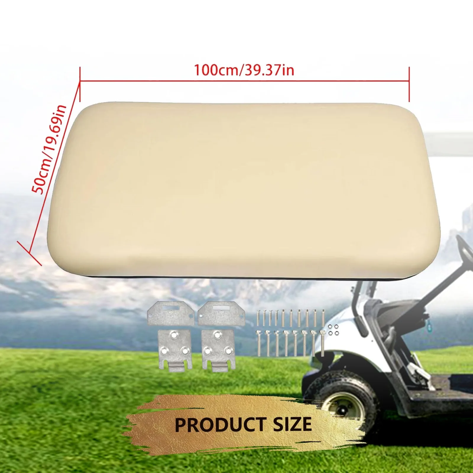 GXYWADY Front Seat Bottom for EZGO Medalist/TXT 1994-2013 image 3