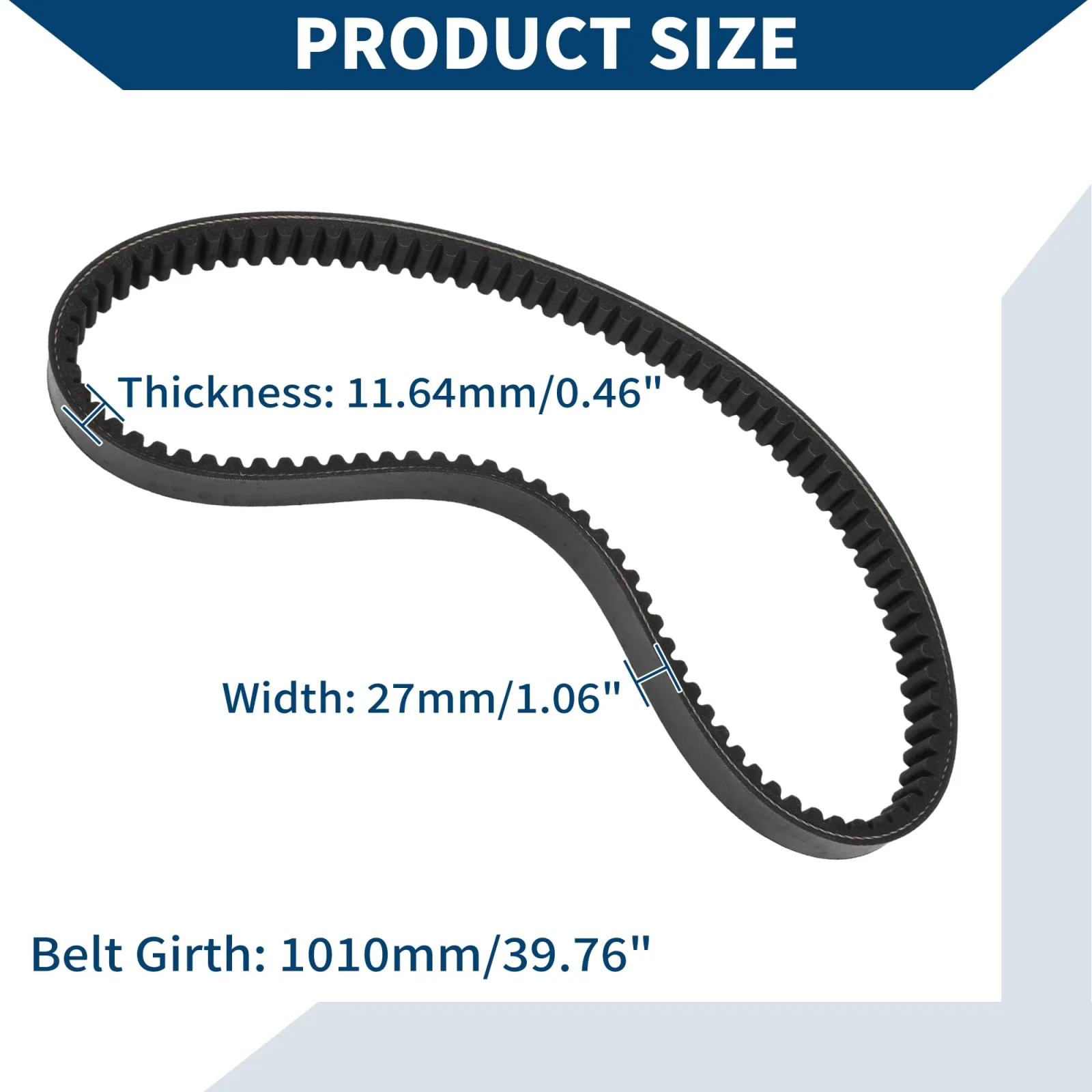 Hihaha Drive Belt for Yamaha Golf Cart G2-G22, G29 Drive image 4