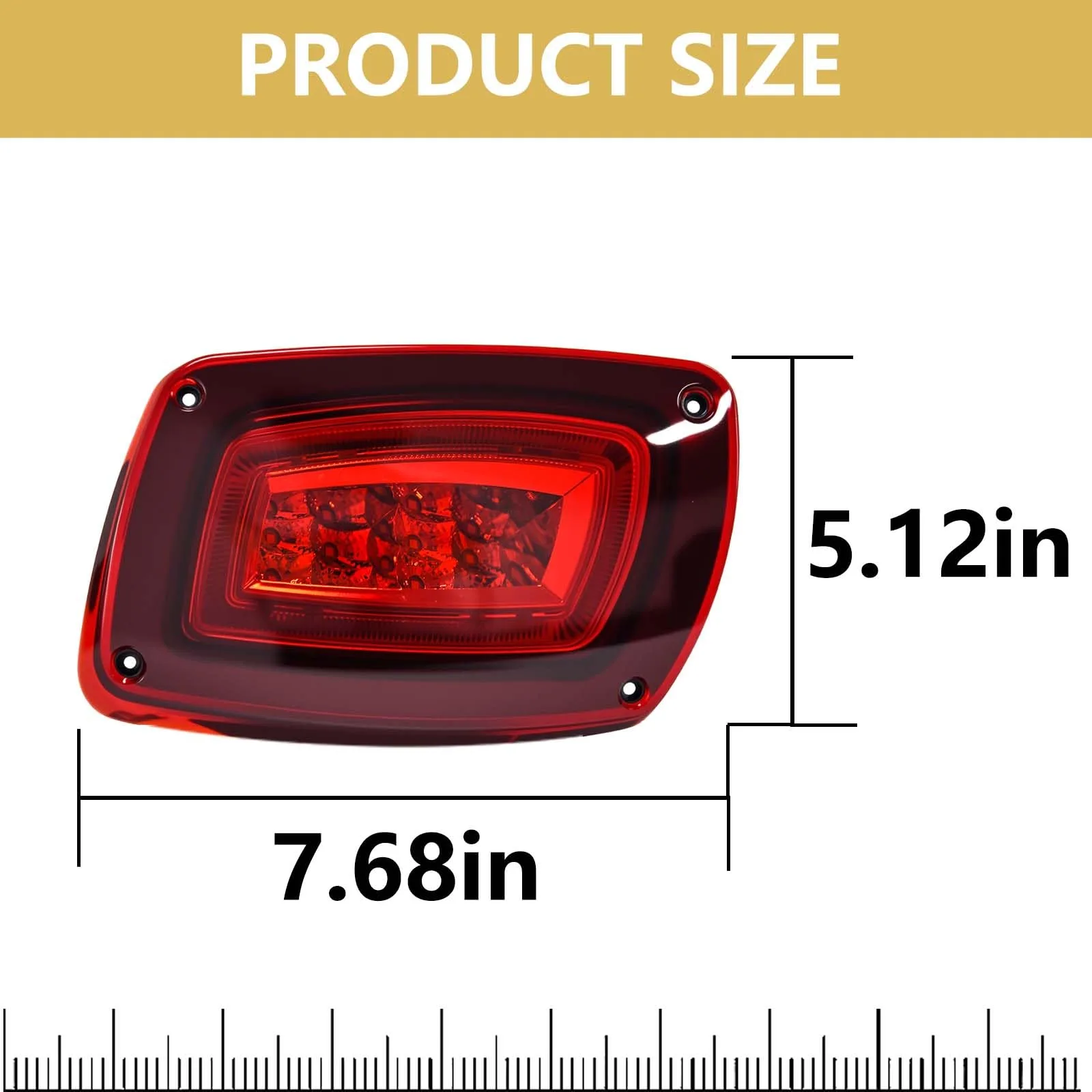 Orle Oko LED Tail Lights for E-Z-GO RXV 2016+, EGT2016+ image 4