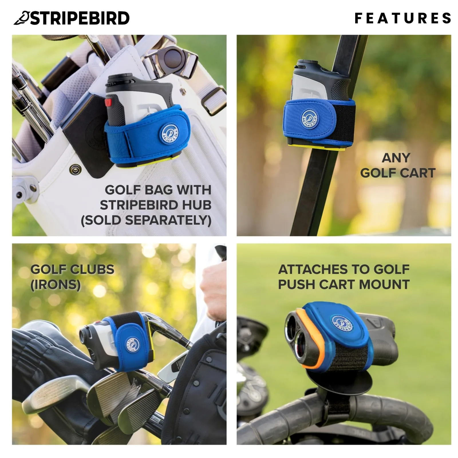 Stripebird 2.0 Slim Magnetic Golf Rangefinder Strap image 3